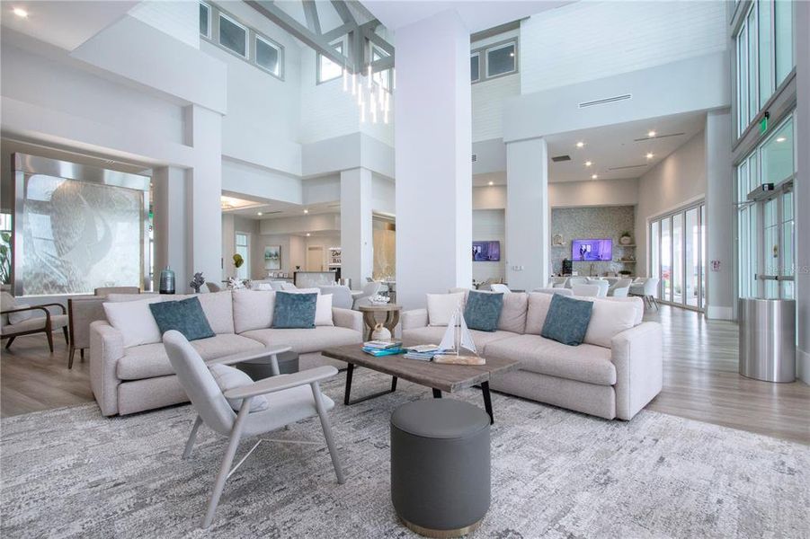 Furnished interior view inside a new home in Del Webb BayView, Parrish (Image 34).