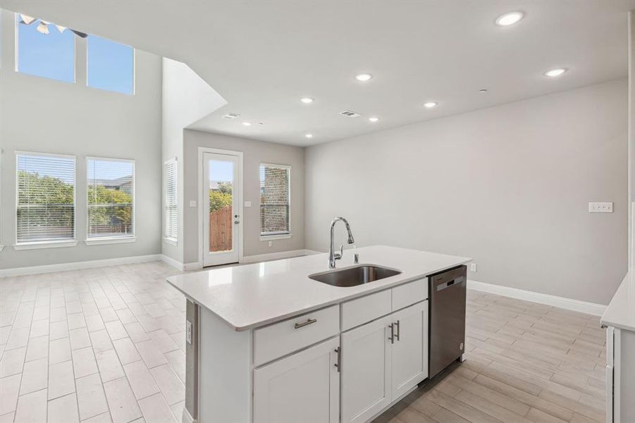 Furnished interior view inside a new home in Villas of Middleton, Plano (Image 11). Furnished interior view inside a new home in Villas of Middleton, Plano (Image 11).