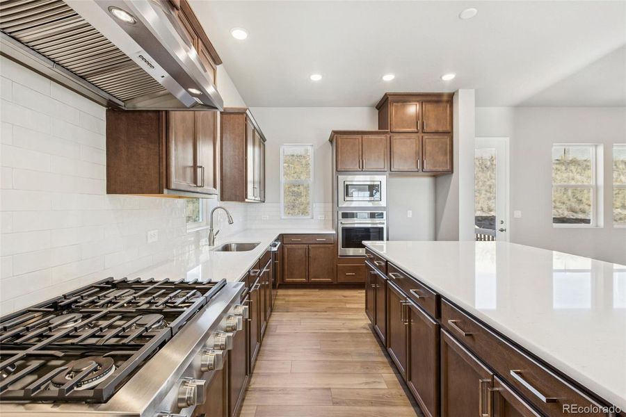 Furnished interior view inside a new home in Trailside at Cottonwood Creek, Colorado Springs (Image 10).