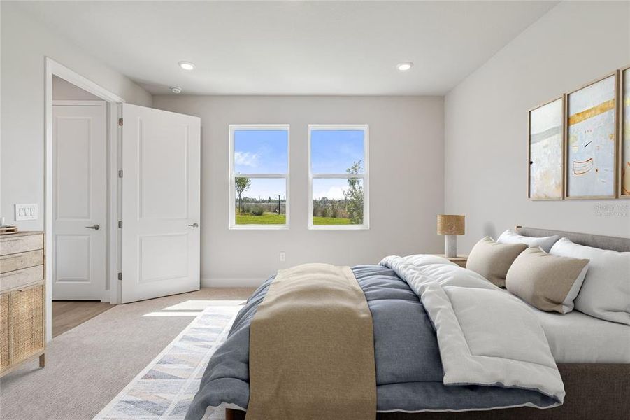 Furnished interior view inside a new home in Gracewater at Sarasota, Sarasota (Image 11).