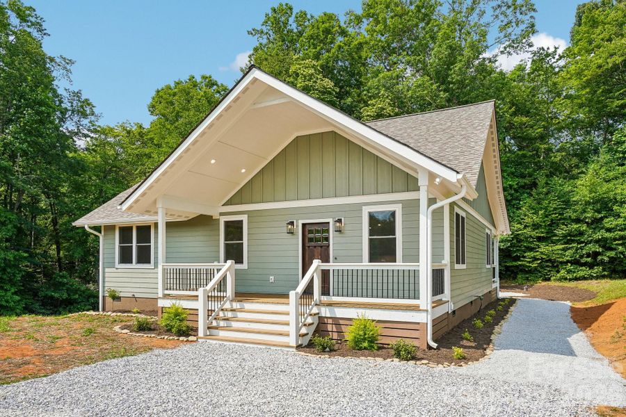 Exterior details and patio area of a home in , Spruce Pine (Image 2). Exterior details and patio area of a home in , Spruce Pine (Image 2).