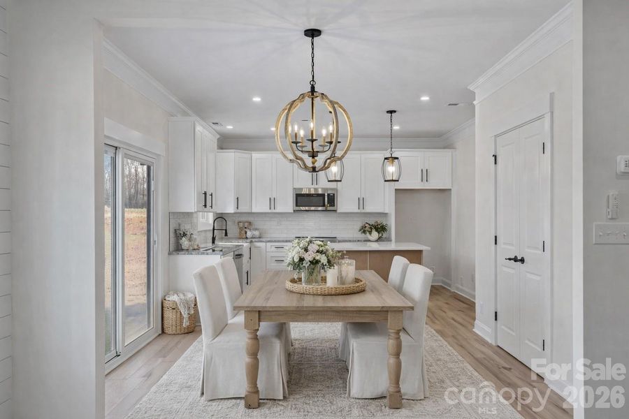 Furnished interior view inside a new home in , Salisbury (Image 6).