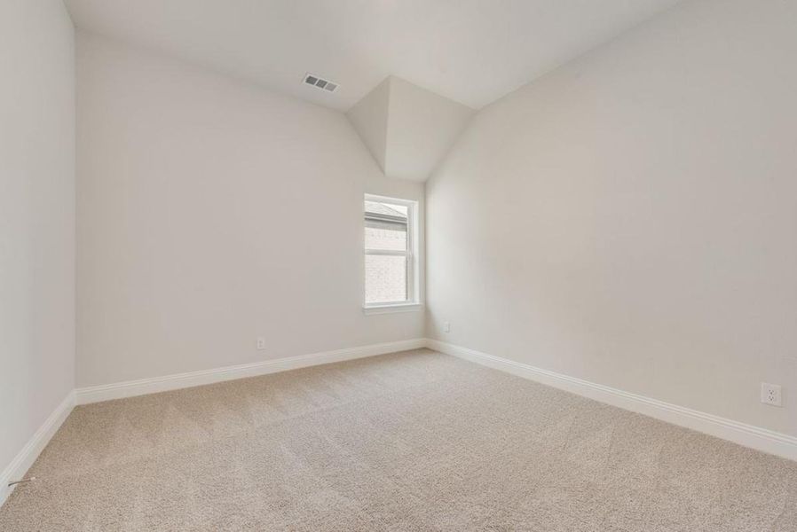 Spacious, unfurnished interior of a new home in Trails at Cottonwood Creek, Rowlett (Image 35). Spacious, unfurnished interior of a new home in Trails at Cottonwood Creek, Rowlett (Image 35).