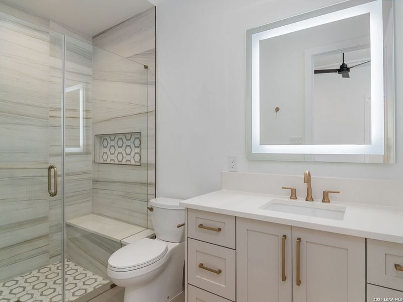 Furnished interior view inside a new home in , San Antonio (Image 5).