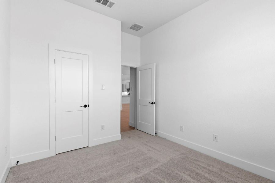 Spacious, unfurnished interior of a new home in Bridgeland, Cypress (Image 24).