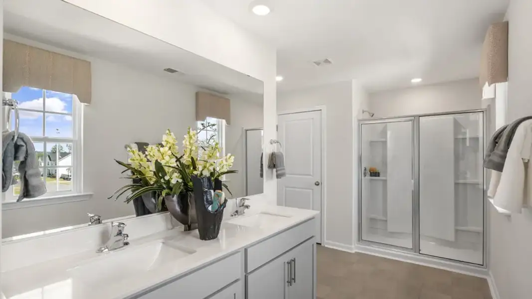 Furnished interior view inside a new home in Olive Branch, Wilson's Mills (Image 35).