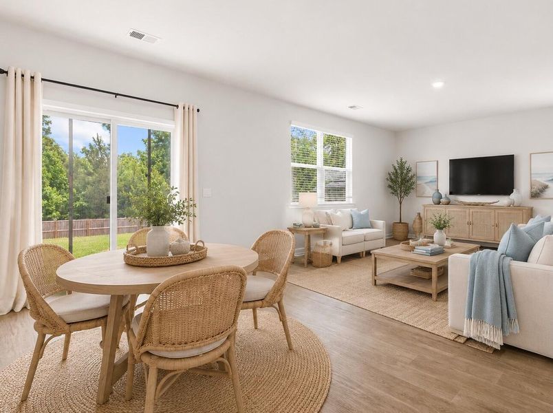 Furnished interior view inside a new home in Lakeview at Kitfield, Moncks Corner (Image 6).