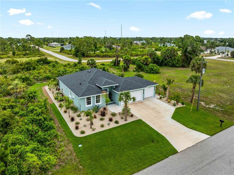 Front exterior of a new home in , Placida, FL, highlighting curb appeal (Image 28).