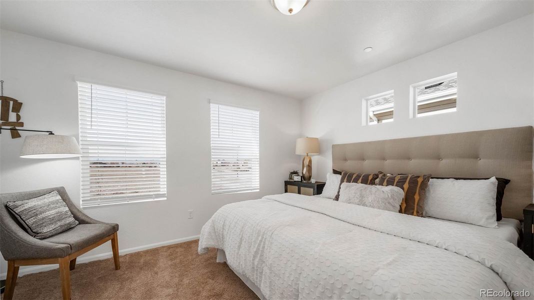 Furnished interior view inside a new home in , Commerce City (Image 16).