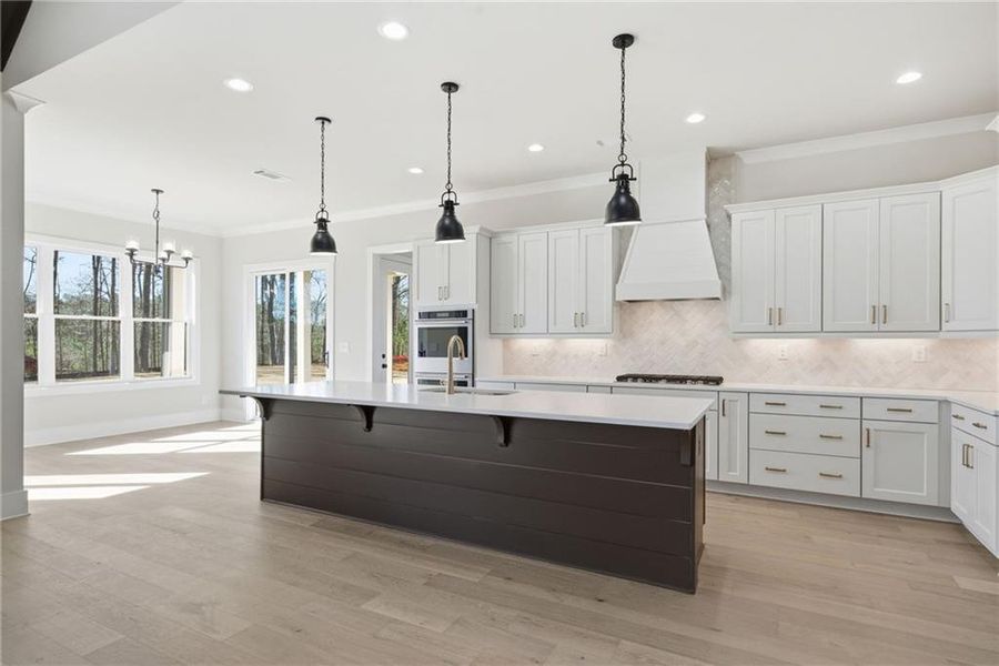 Furnished interior view inside a new home in , Canton (Image 14).