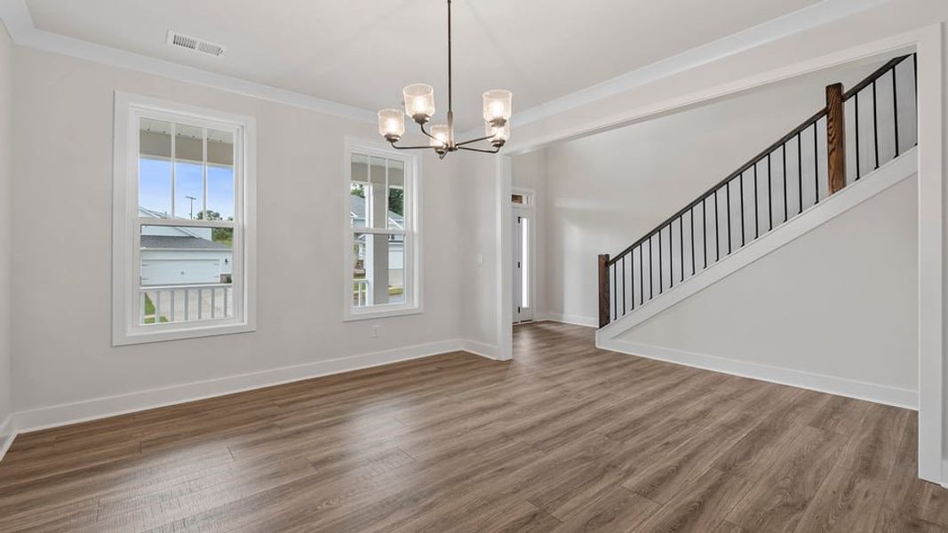 Spacious, unfurnished interior of a new home in Whitehawk Meadows, Travelers Rest (Image 17).