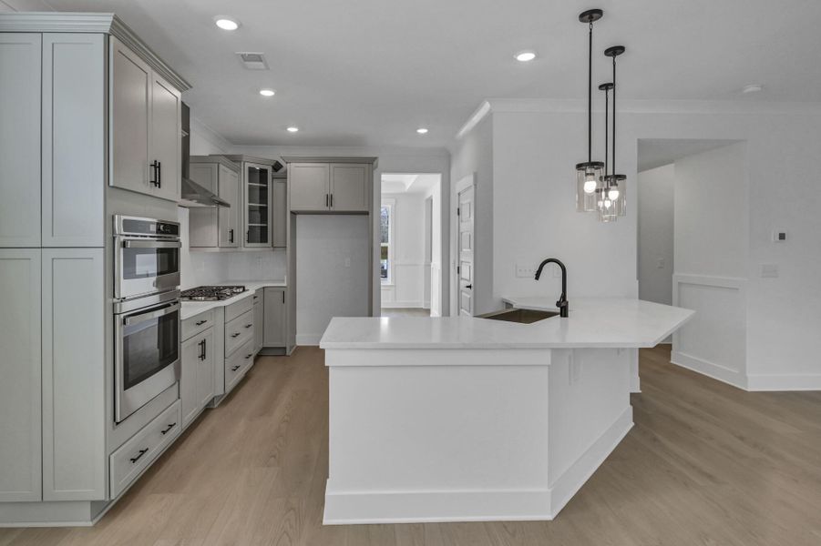 Furnished interior view inside a new home in Clubside Reserve at Summerlake, Lexington (Image 7).