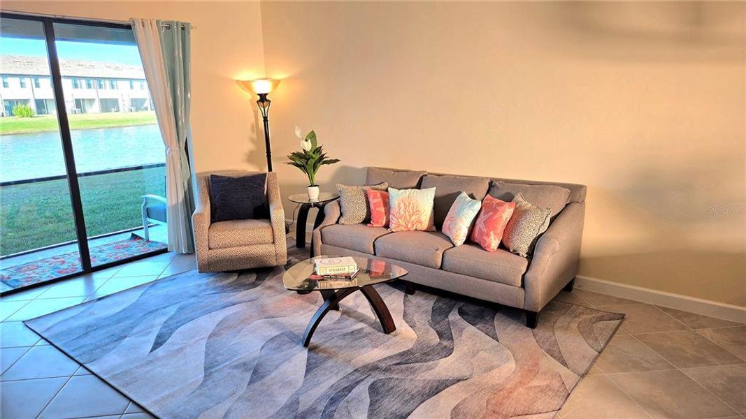 Furnished interior view inside a new home in , Bradenton (Image 10).