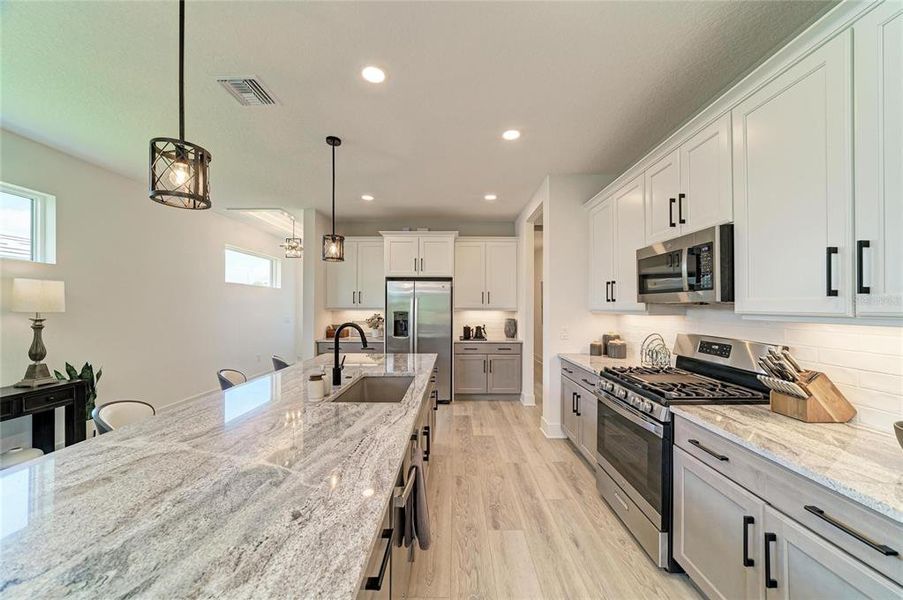 Furnished interior view inside a new home in , Sarasota (Image 12).