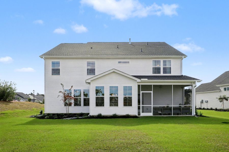 Exterior details and patio area of a home in , Summerville (Image 2).
