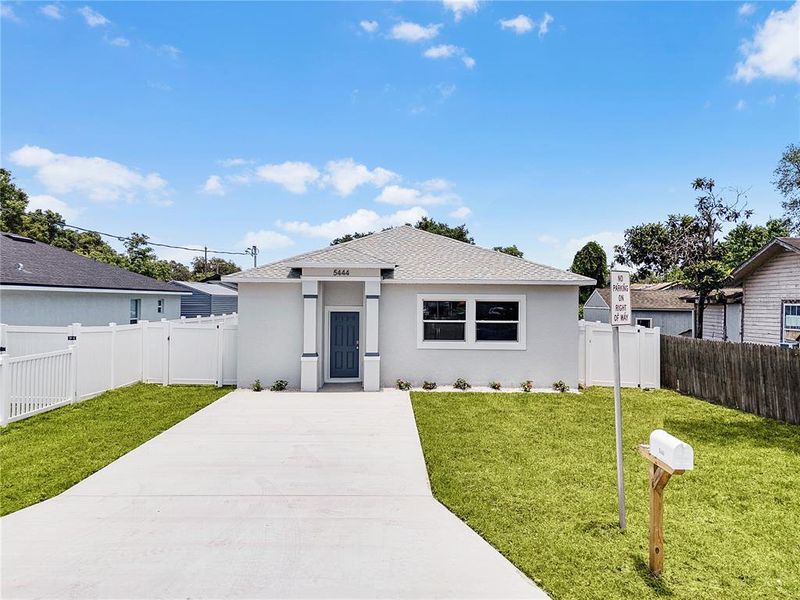 Front exterior of a new home in , Lakeland, FL, highlighting curb appeal (Image 2). Front exterior of a new home in , Lakeland, FL, highlighting curb appeal (Image 2).