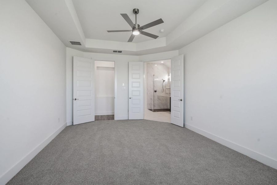 Representative unfurnished interior of a home built from the Brandon by Chesmar Homes in Sienna Lakes, San Antonio (Image 11).