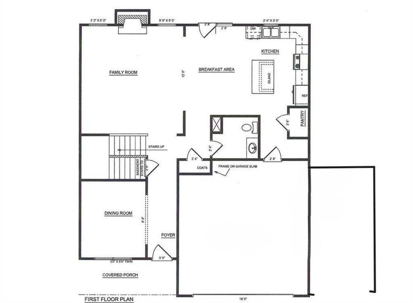 2D floor plan layout of this home in , Dallas, GA (Image 4).