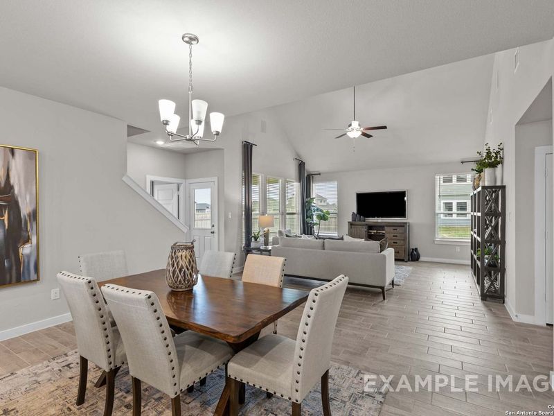 Furnished interior view inside a new home in Hannah Heights, Seguin (Image 21).
