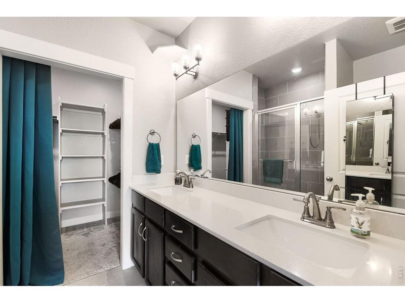 Furnished interior view inside a new home in Highlands at Fox Hill - The Flats, Longmont (Image 18).