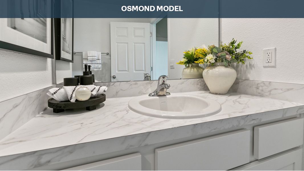 Close-up of interior finishes inside a home in Cordera Townhomes Express, St. Augustine (Image 17).