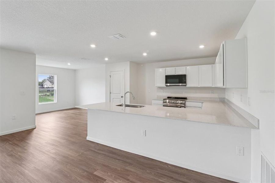Furnished interior view inside a new home in Sumter Villas, Sumterville (Image 13).