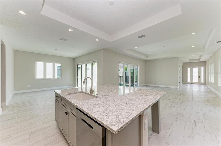 Furnished interior view inside a new home in Aqua Single Family Homes, Bradenton (Image 14).