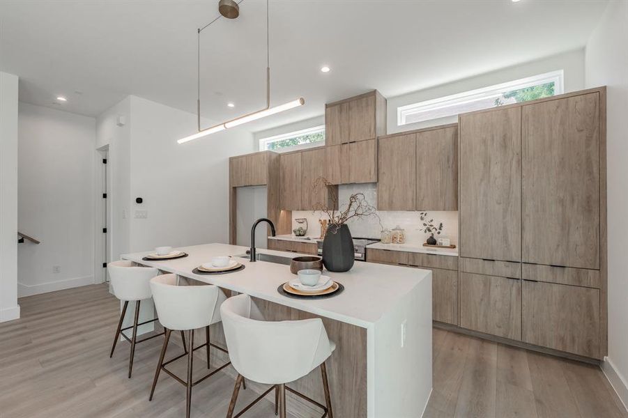 Furnished interior view inside a new home in , Dallas (Image 9).