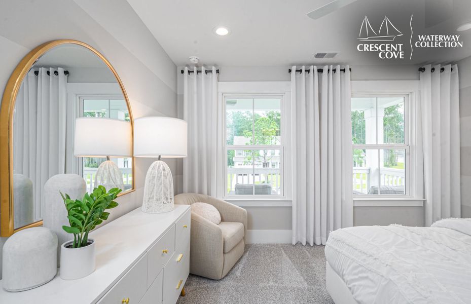 Representative furnished interior of a home built from the Woodward - Waterway Collection by Pulte Homes in Crescent Cove, Myrtle Beach (Image 29).