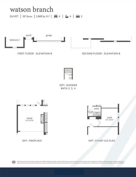 This dream home features elevation B, optional study and so much more!