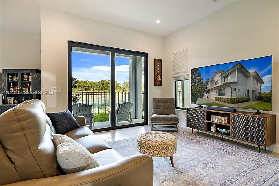 Furnished interior view inside a new home in , Palm City (Image 6).