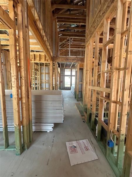 In-progress construction of a new home in Lariat, Liberty Hill, TX (Image 7).