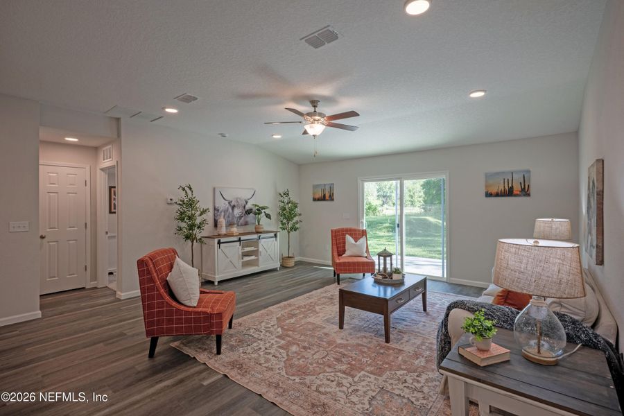 Furnished interior view inside a new home in , Jacksonville (Image 4).