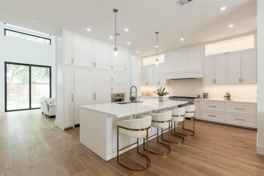 Furnished interior view inside a new home in , Houston (Image 43).