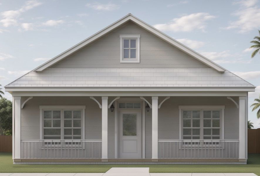 2D floor plan layout of this home in Osprey Landing, Southport, NC (Image 3).
