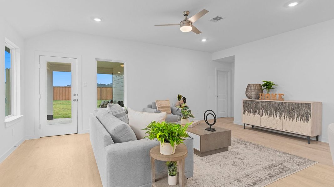 Furnished interior view inside a new home in Emberly, Beasley (Image 22). Furnished interior view inside a new home in Emberly, Beasley (Image 22).