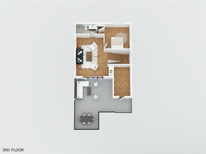 2D floor plan layout of this home in , Atlanta, GA (Image 6). 2D floor plan layout of this home in , Atlanta, GA (Image 6).