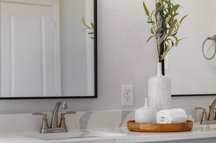 Furnished interior view inside a new home in University Park at Northpointe, Denton (Image 9).