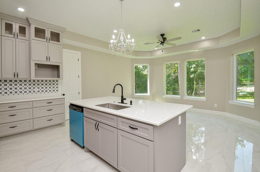 Furnished interior view inside a new home in , Plantersville (Image 10).
