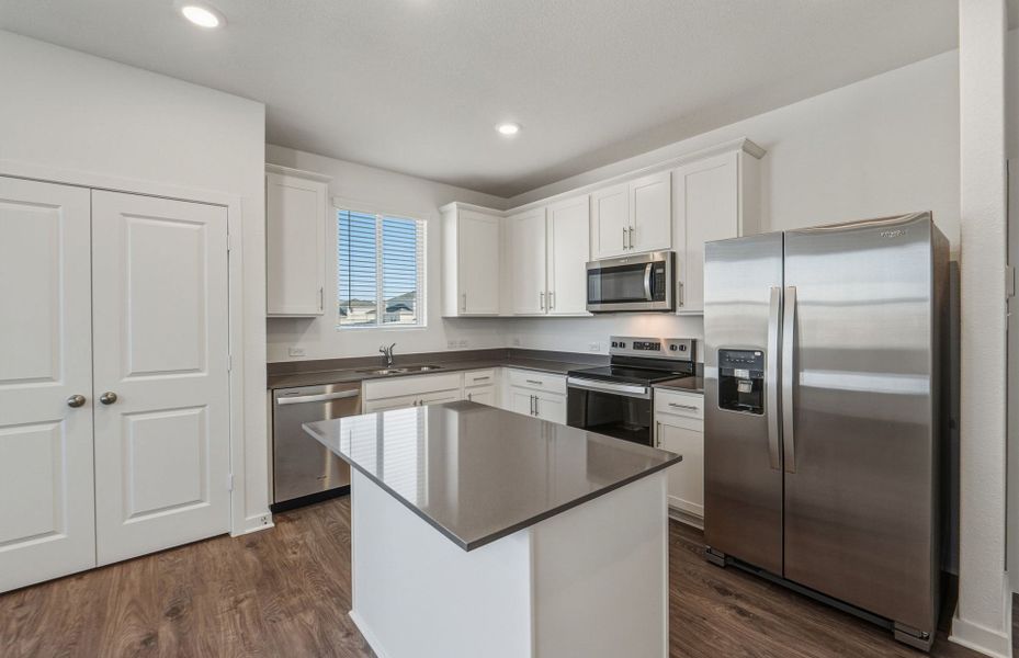 Furnished interior view inside a new home in Sonterra, Jarrell (Image 2). Furnished interior view inside a new home in Sonterra, Jarrell (Image 2).