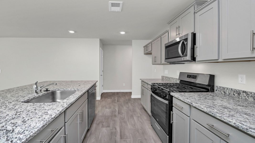 Furnished interior view inside a new home in Hunter's Branch, Hopkins (Image 8).
