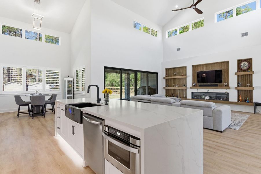Furnished interior view inside a new home in , Magnolia (Image 11).