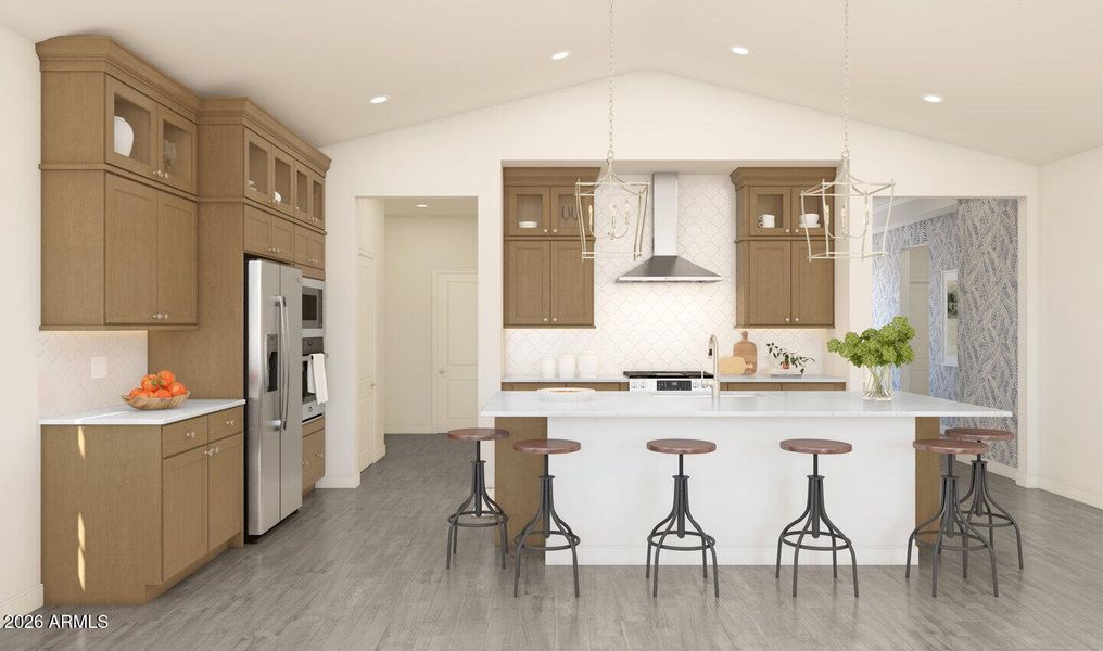 Kitchen Palette 5 Chestnut