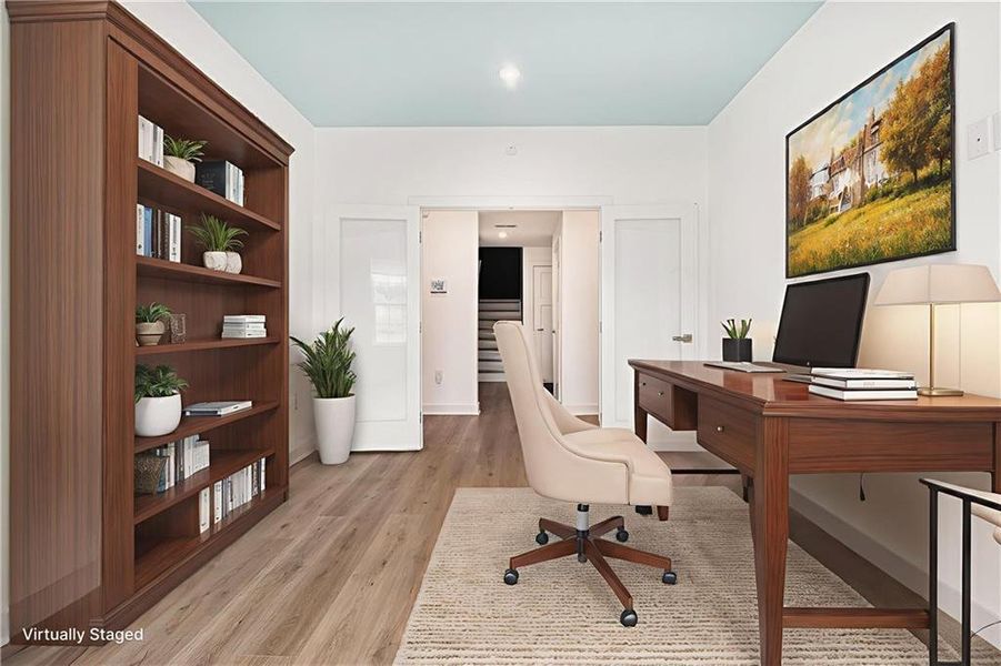 Furnished interior view inside a new home in , McDonough (Image 15).