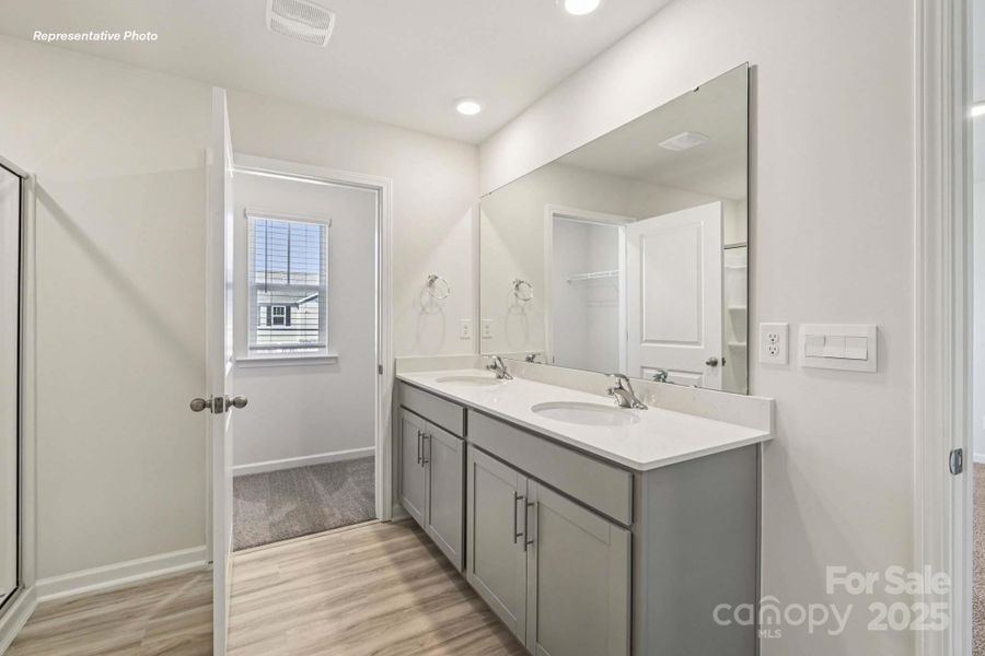 Furnished interior view inside a new home in Cramer Estates, Gastonia (Image 12).
