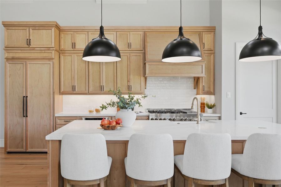 Furnished interior view inside a new home in , Willis (Image 16).