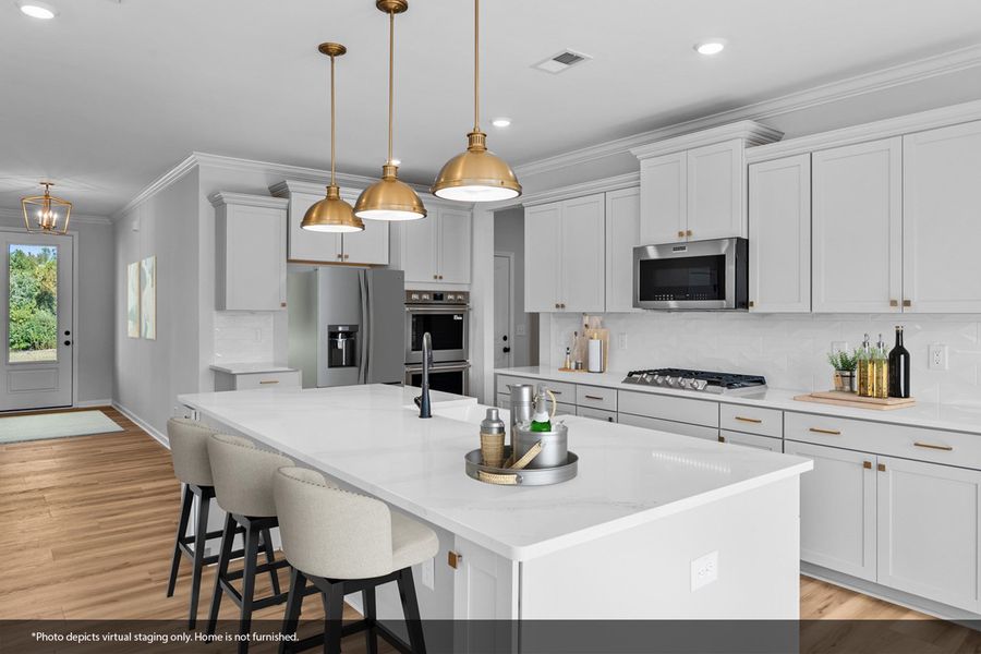 Furnished interior view inside a new home in Lilah Grove, Summerfield (Image 7). Furnished interior view inside a new home in Lilah Grove, Summerfield (Image 7).