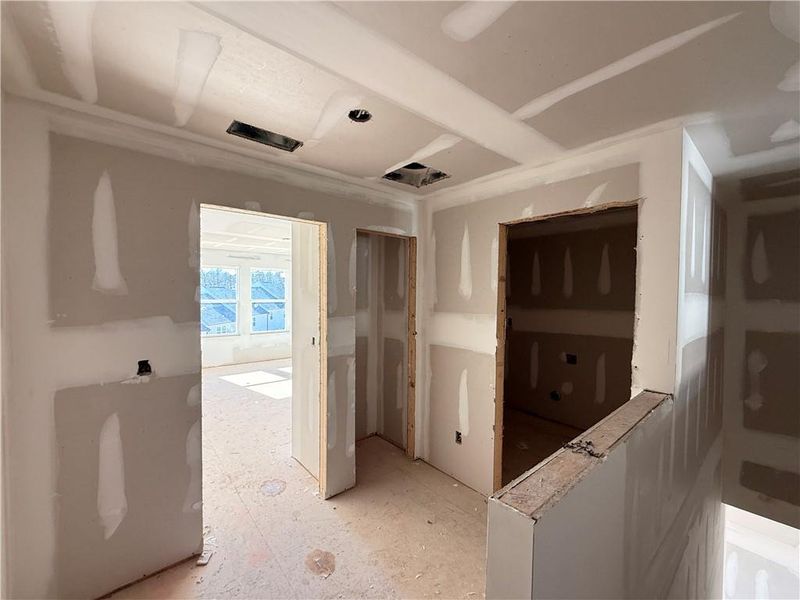 In-progress construction of a new home in Leydenview, Mableton, GA (Image 33).