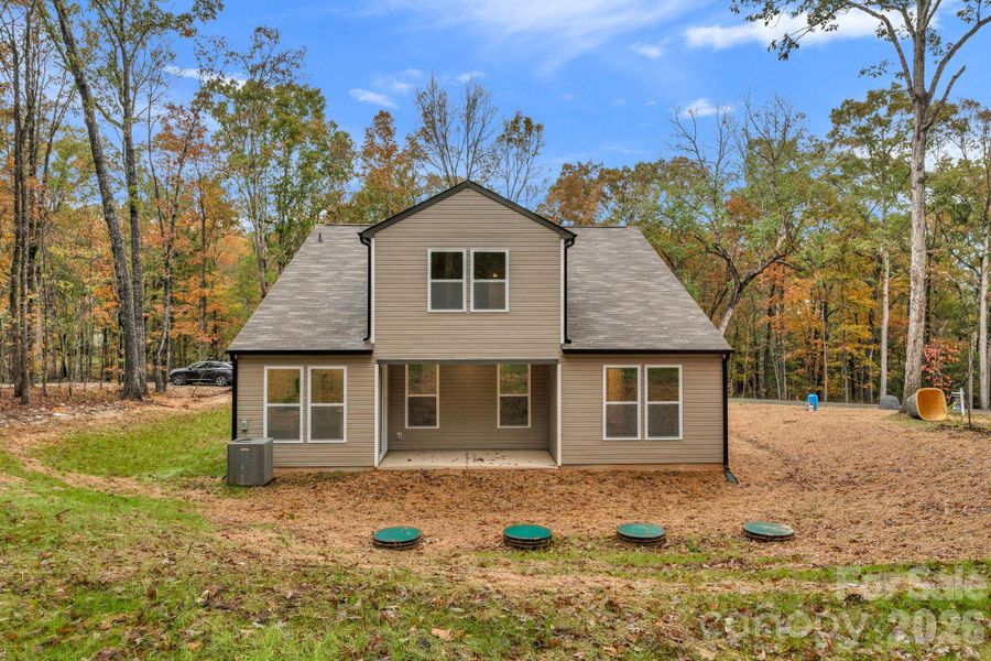 Exterior details and patio area of a home in , Monroe (Image 23).
