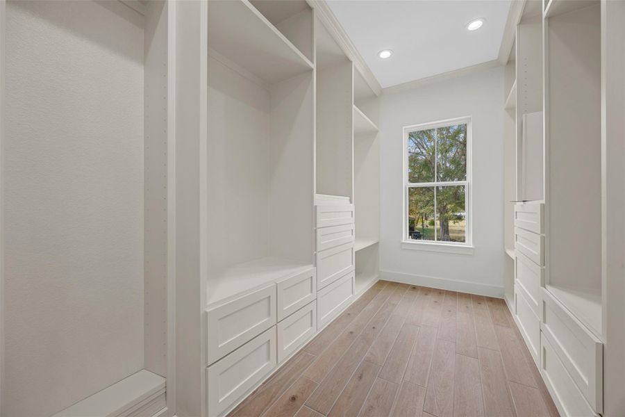 Extra large primary closet Extra large primary closet